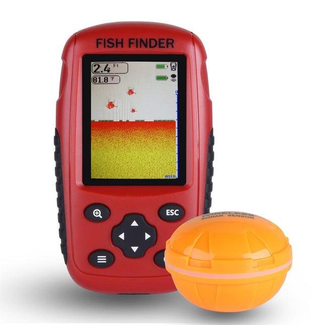 Wireless Fishfinder with Sonar Sensor - wnkrs
