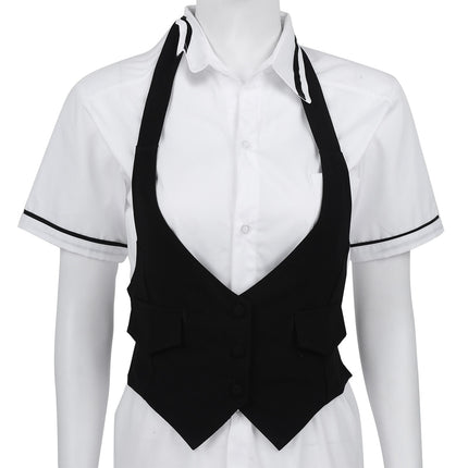 Women's Vest in Black and White Colors - Wnkrs