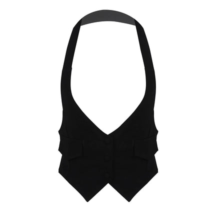 Women's Vest in Black and White Colors - Wnkrs
