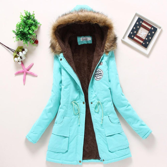 Women's Military Style Winter Parka