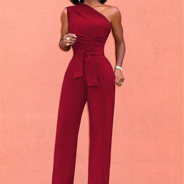 Sexy One Shoulder Romper for Women