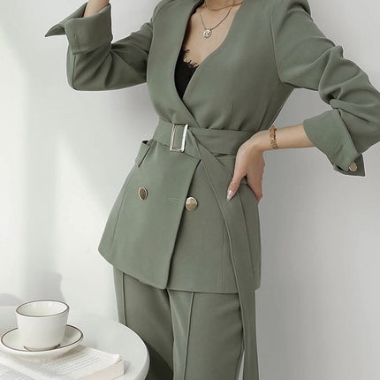 Women's Elegant Office Suit Set - Wnkrs
