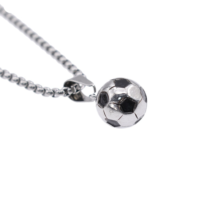 Fashion Soccer Ball Shaped Pendant - wnkrs