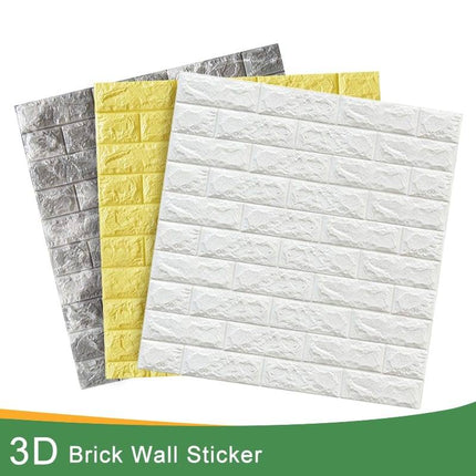 3D Brick Sticker Wallpaper for Walls and Ceiling - wnkrs