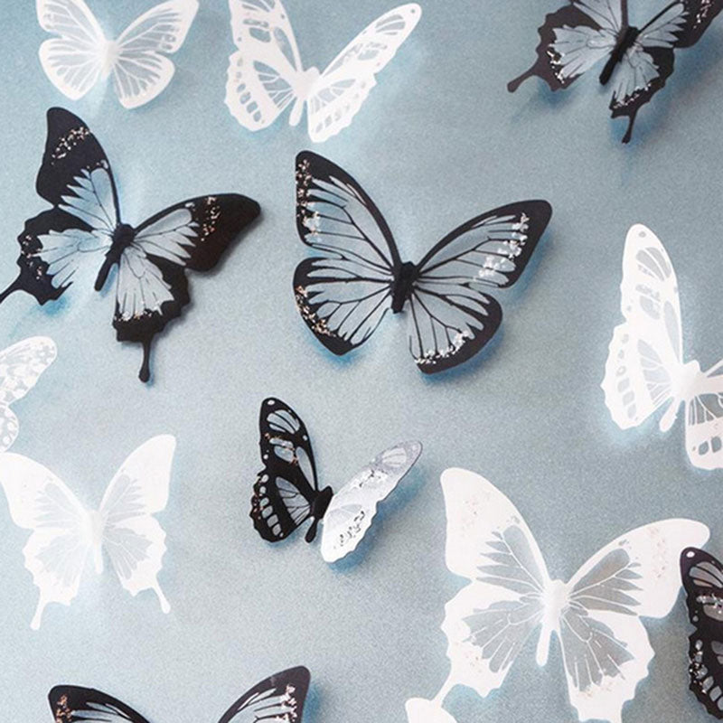 3D Butterflies Shaped Wall Stickers