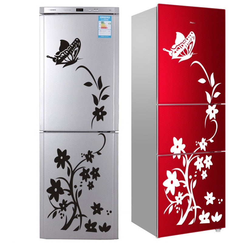 Butterfly Patterned Refrigerator Stickers
