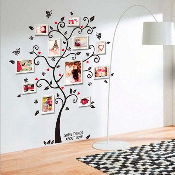 3D DIY Removable Adhesive Photo Tree For Wall 100*120 cm