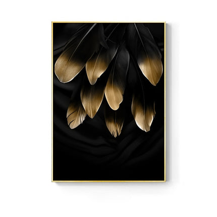 Golden Leaf Canvas Poster - Wnkrs