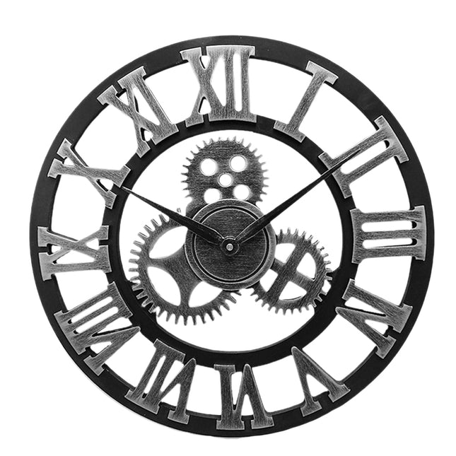 Industrial Style Hollow Wall Clock - wnkrs