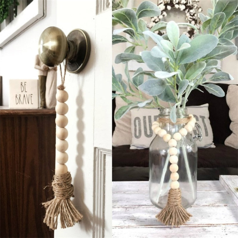 Natural Wooden Decorative Beads