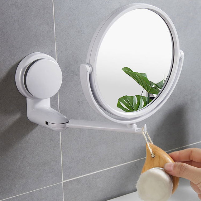 Wall-Mounted Foldable Round Mirror - wnkrs