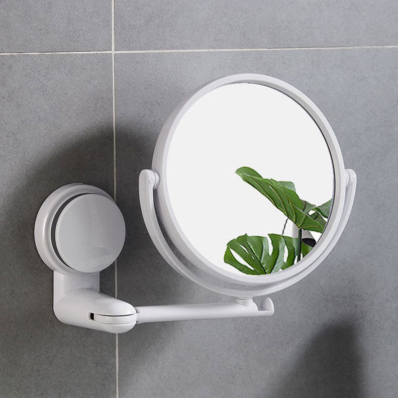 Wall-Mounted Foldable Round Mirror