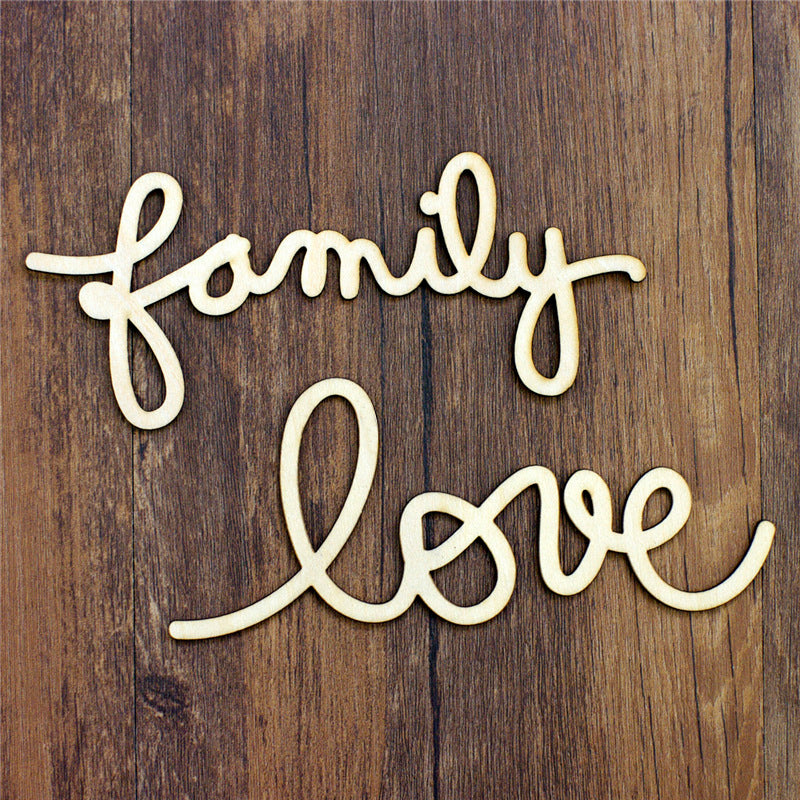 Wooden Letters Home Decor