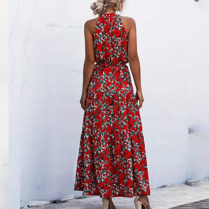 Floral Printed Long Dress - wnkrs