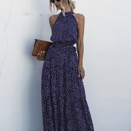Floral Printed Long Dress - wnkrs