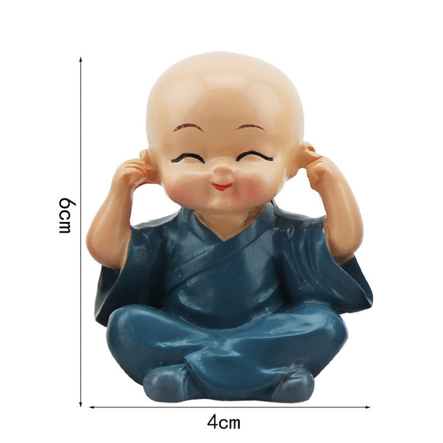 Little Monk Figurines 4 Pcs Set - wnkrs