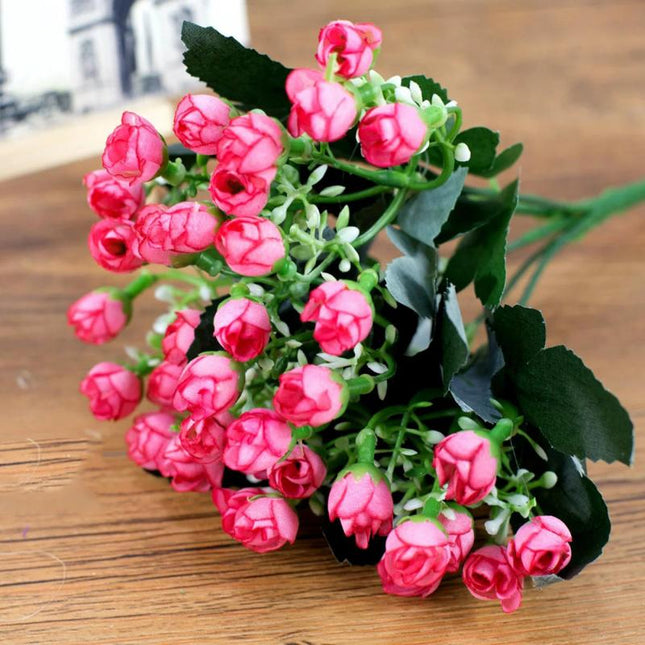 36 Heads Silk Rose Fake Artificial Flowers  - wnkrs