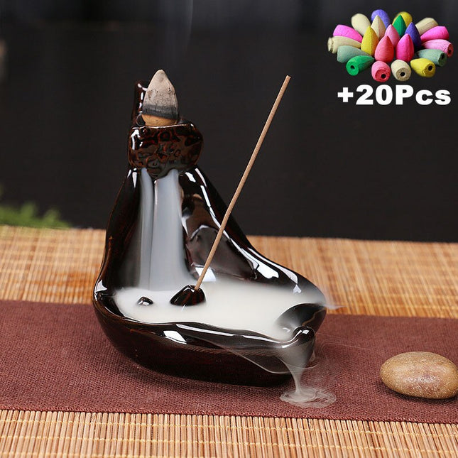 Creative Backflow Stick Incense Burner - Wnkrs