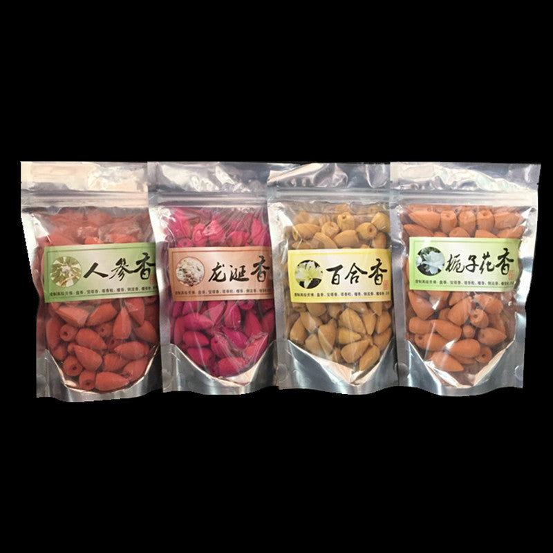 Set of 70 Various Backflow Incense Cones