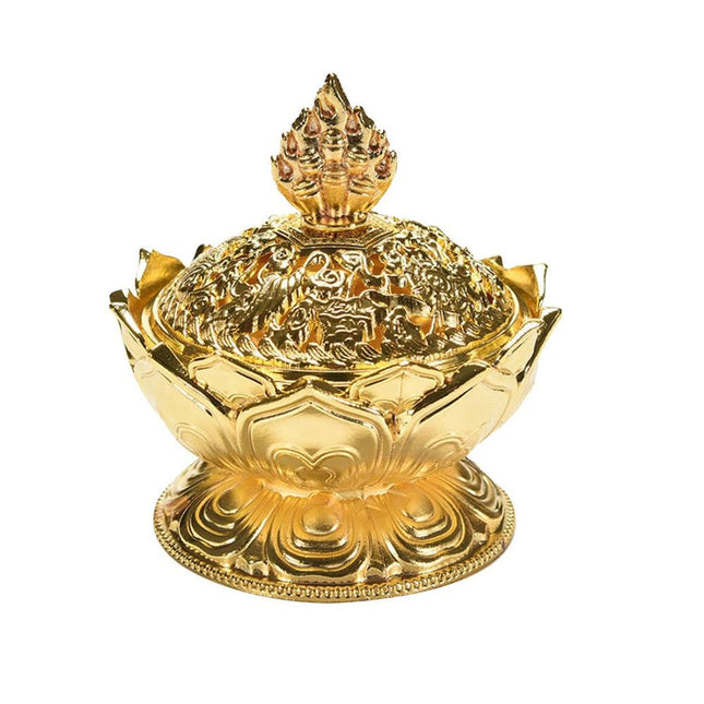 Mini Tibetan Lotus Incense Burner - Wnkrs