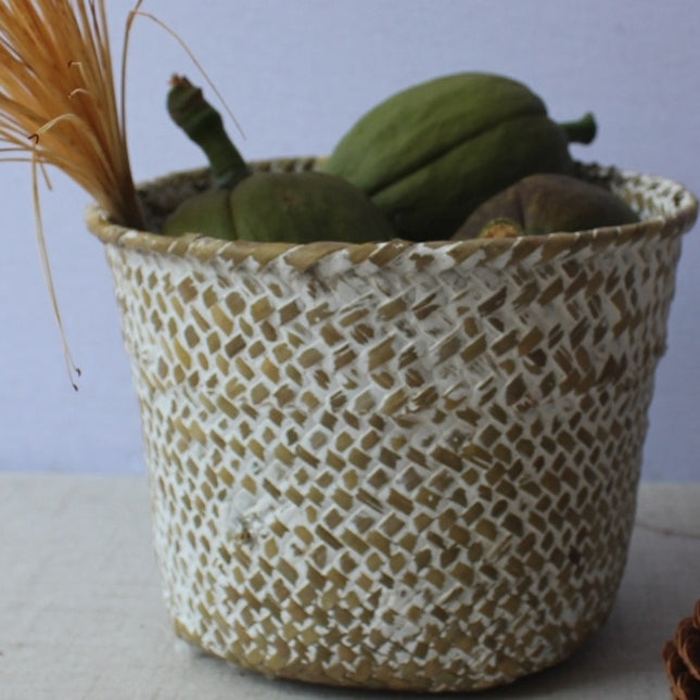 Woven Bamboo Storage Basket