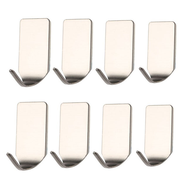 8 Pcs Bathroom Robe Wall Hooks - wnkrs