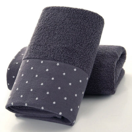 Cotton Towel with Circles Pattern - Wnkrs