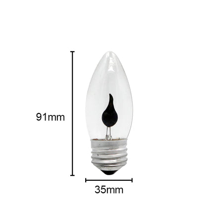 Flickering Flame Style LED Candle Bulb - Wnkrs