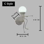 sitting-boy-white / warm-white-led-bulb