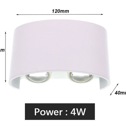 Double Sided Aluminum Outdoor LED Wall Lamp - Wnkrs