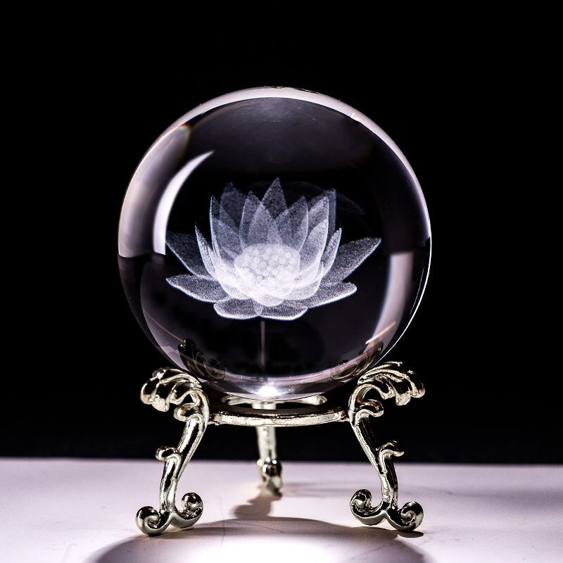 3D Carving Crystal Ball