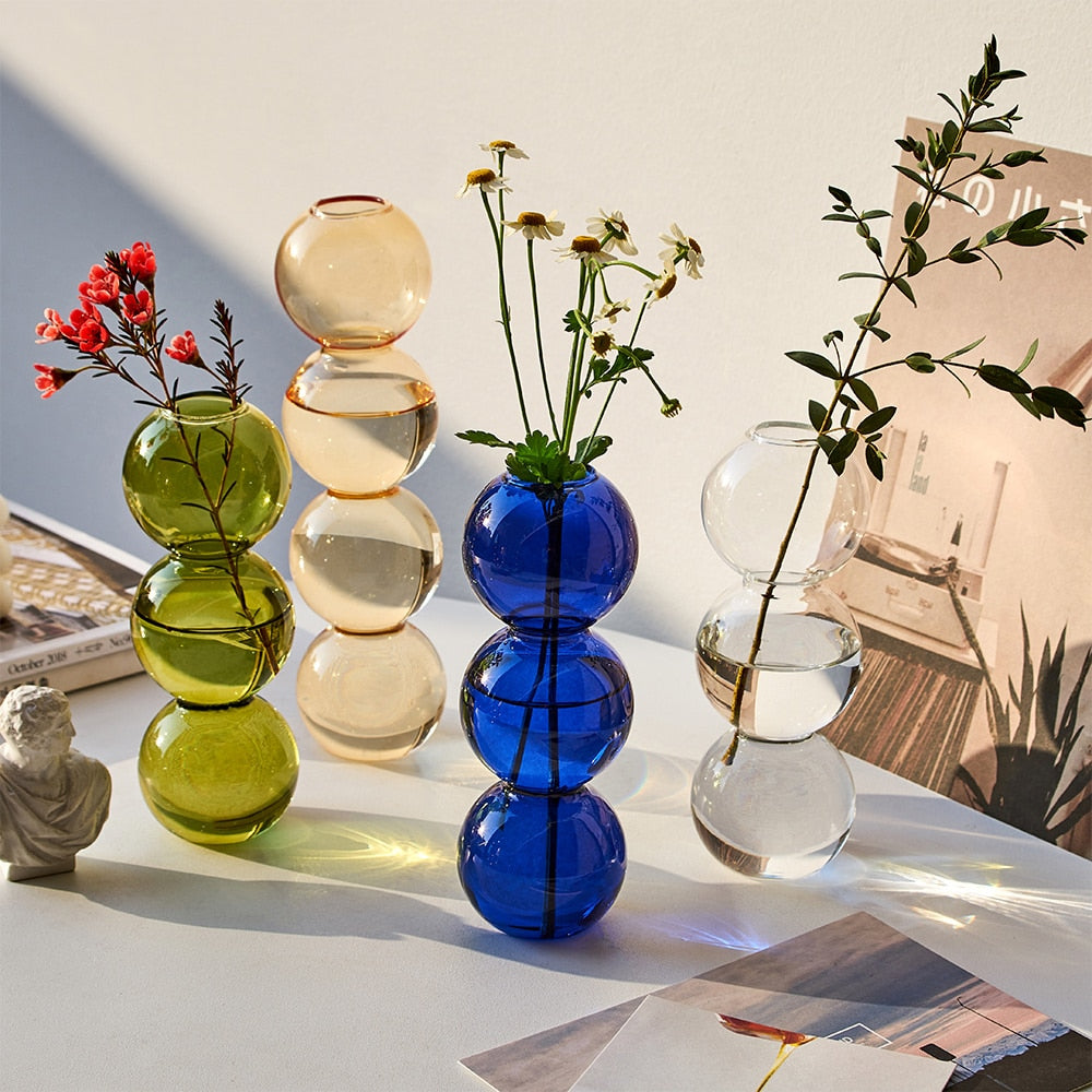 Nordic Ball Glass Vase