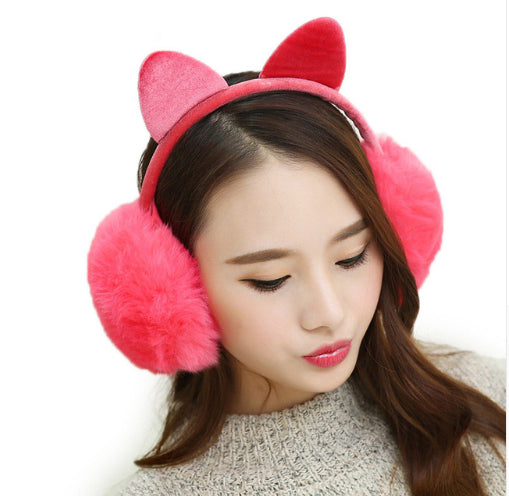 Cute Cat Ear Earmuffs