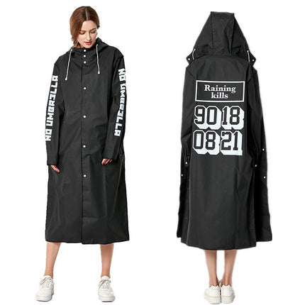 Unisex Windproof Hooded Raincoat - Wnkrs