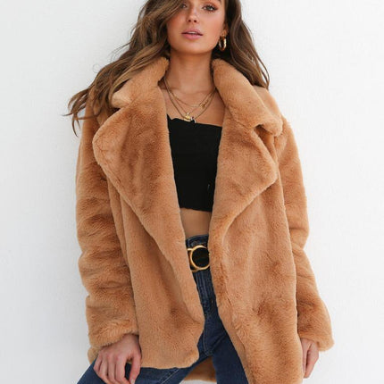 Women's Plush Winter Coat - Wnkrs