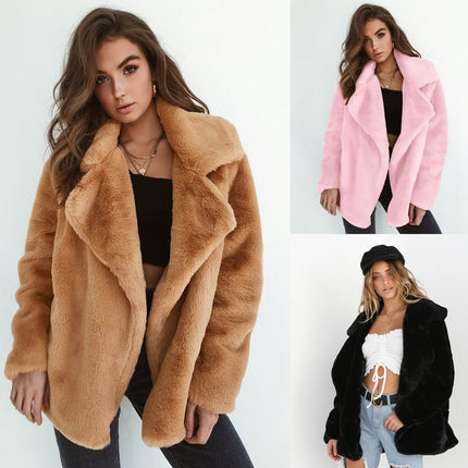 Women's Plush Winter Coat - Wnkrs