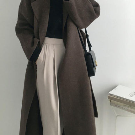 Abrigo de estilo clásico para mujer