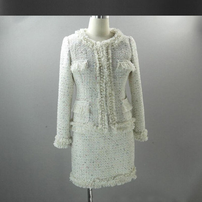 Women's Winter Tweed Skirt Suit - Wnkrs
