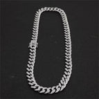 collar de plata / 22 pulgadas / 13mm