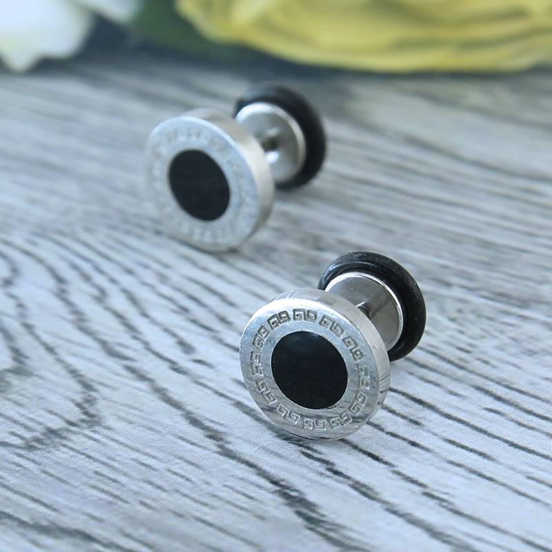 Men's Stainless Steel Stud Earring