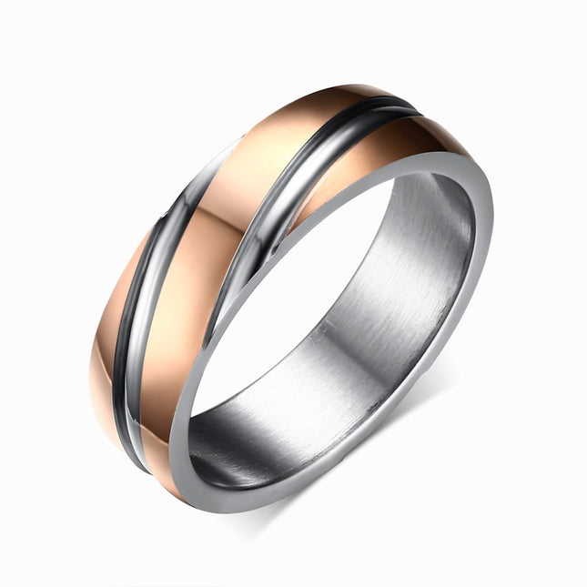 Stainless Steel Wedding Ring for Men - Wnkrs