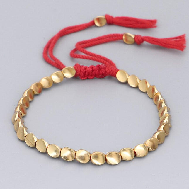 Men's Copper Beads Bracelet