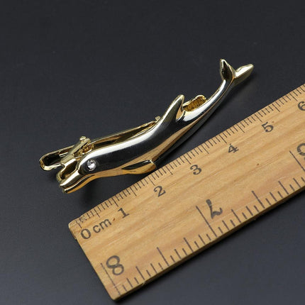 Men's Stainless Silver Tie Clip - Wnkrs