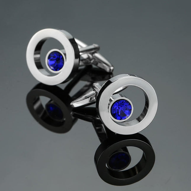 Fashionable Round Cufflinks for Men - Wnkrs