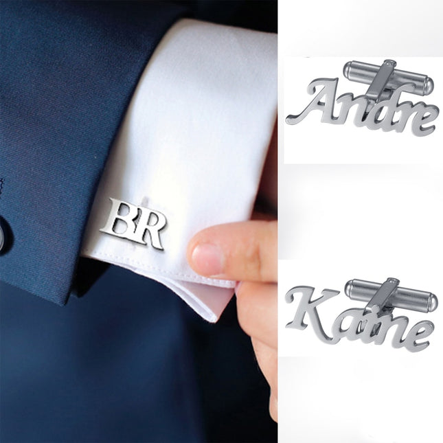 Customized Name or Logo Cuff Links