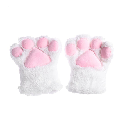 Women's Kitten Paw Warm Gloves - Wnkrs