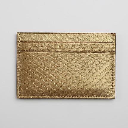 Luxurious Python Leather Women's Cardholder - Wnkrs