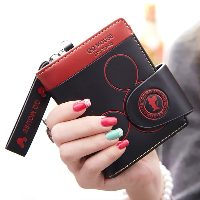 Cute Mickey Mouse Leather Wallet for Women - Wnkrs