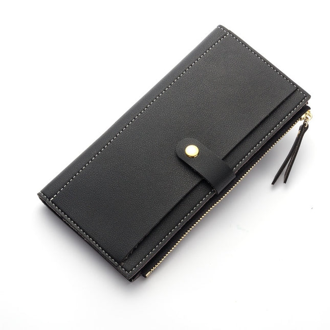 Luxury Long Durable Leather Women's Wallet