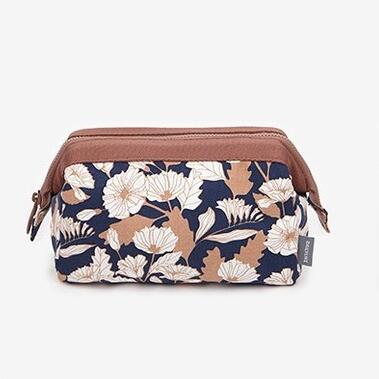 Patterned Travel Toiletry Bag